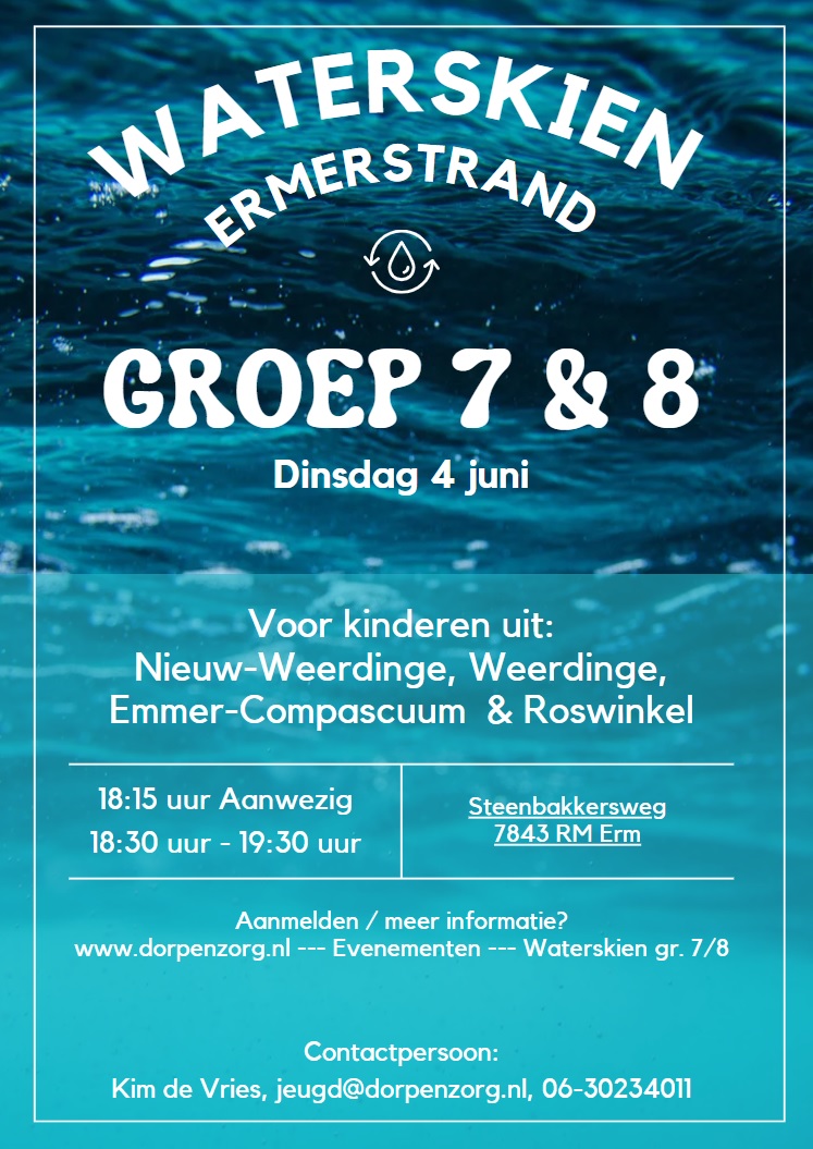 Waterskien groep 7&8 VOL!